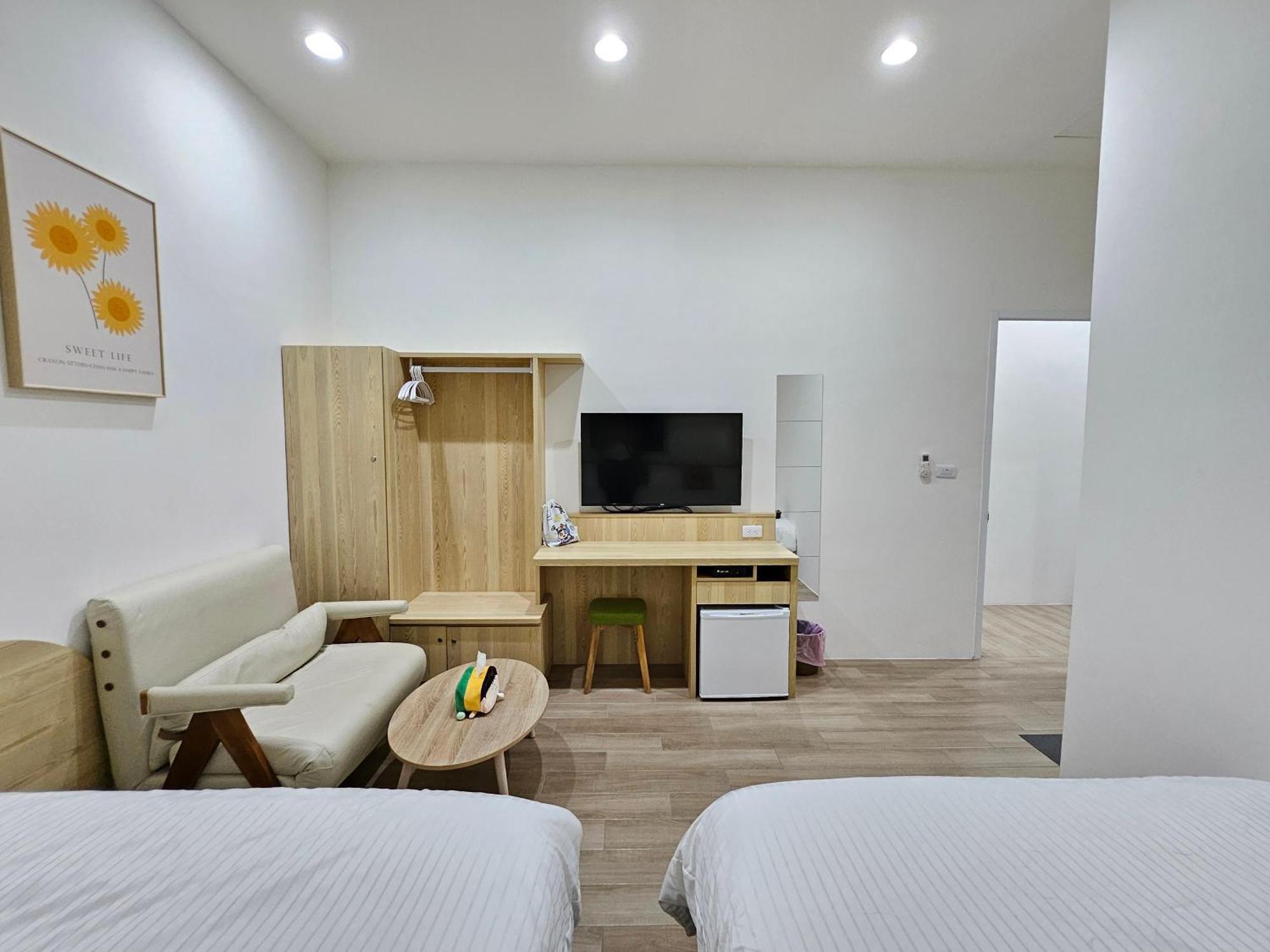 舞浪海景旅店 Hotel Xiaoliuqiu Kamer foto