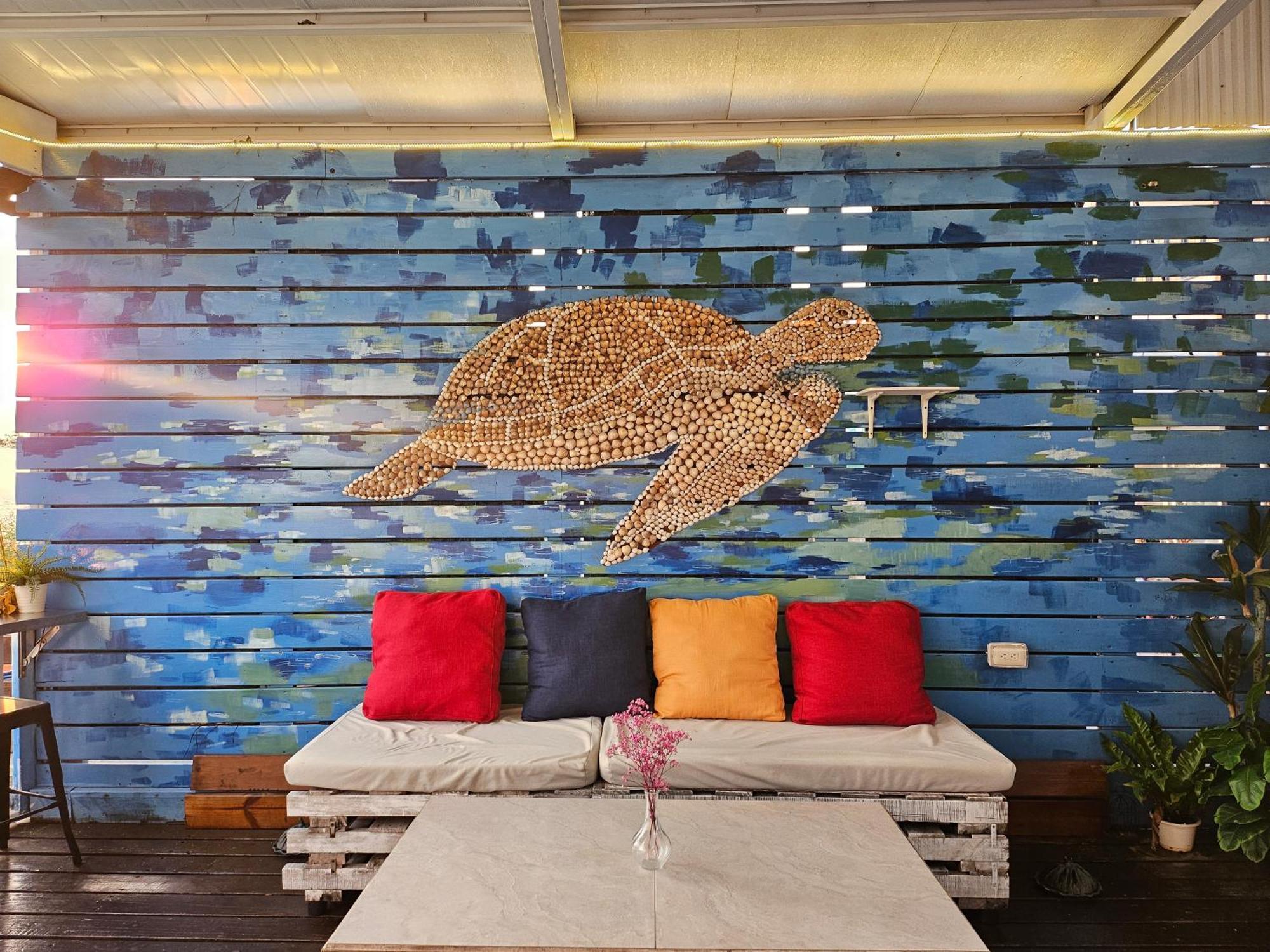 舞浪海景旅店 Hotel Xiaoliuqiu Buitenkant foto