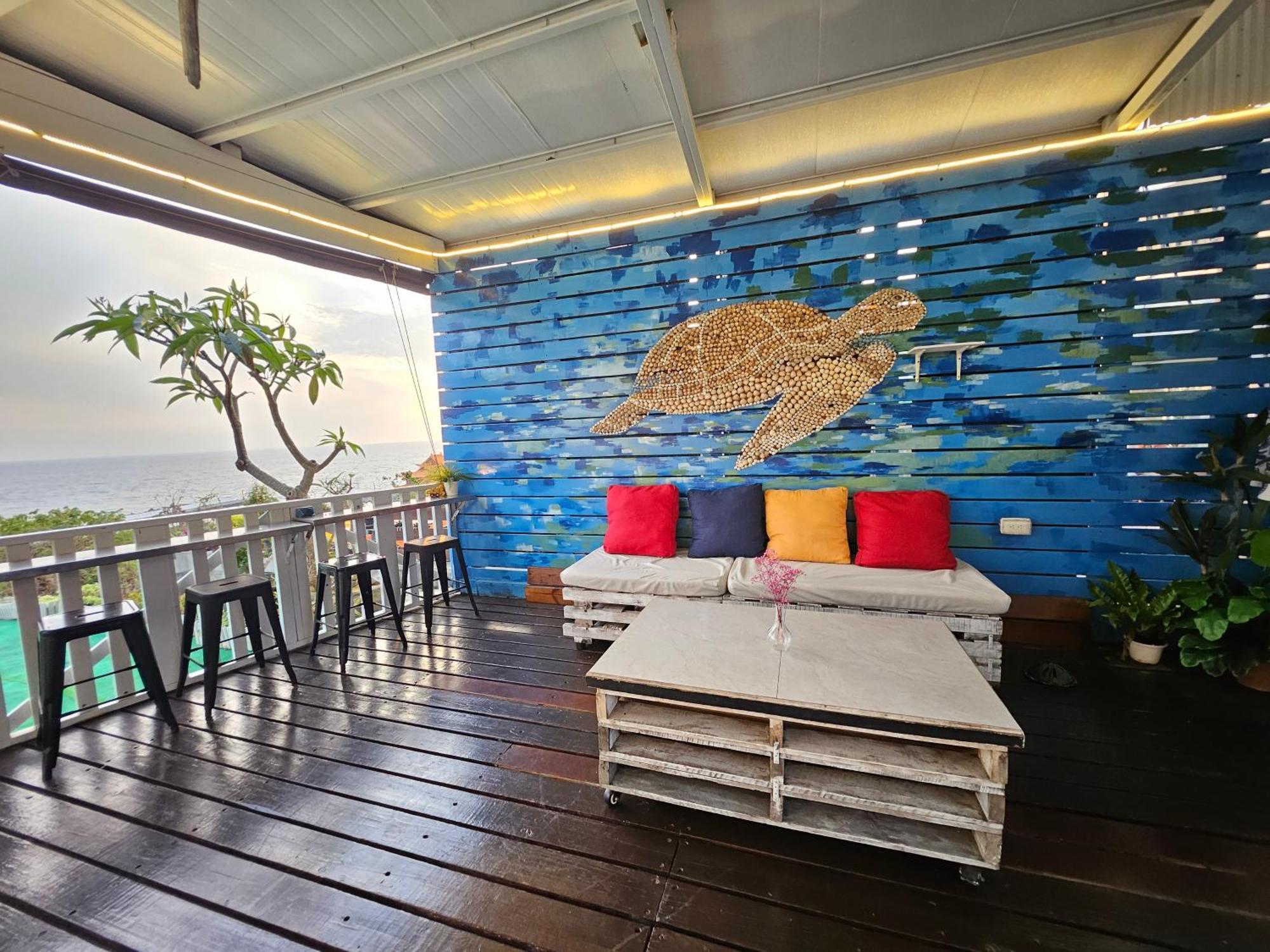 舞浪海景旅店 Hotel Xiaoliuqiu Buitenkant foto