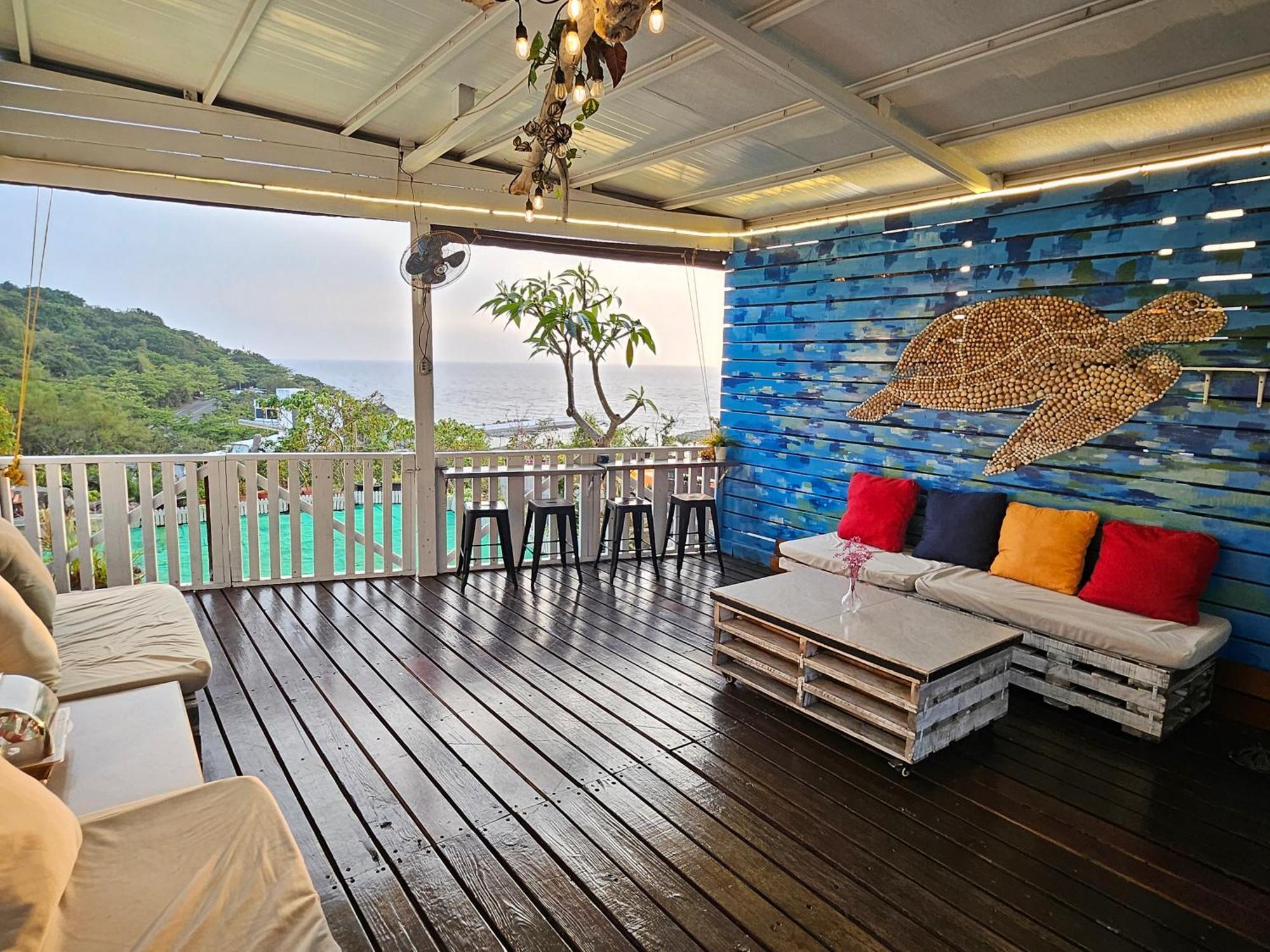 舞浪海景旅店 Hotel Xiaoliuqiu Buitenkant foto