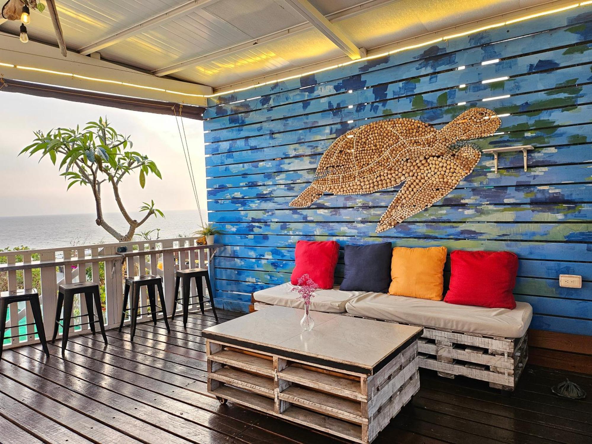 舞浪海景旅店 Hotel Xiaoliuqiu Buitenkant foto